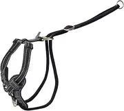 Rogz Utility Control Stop Pull Two Point Steering Dog Harness Black Large