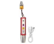 Jade Appraisal Light 3 Light Source Stepless Dimming LED Jade Identification Flashlight for Jewelry Red