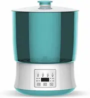 DONGYEMO Bean Sprouts Machine, Seed Sprouter Kits, Intelligent Automatic Bean Sprouts Maker, 2 Layers Function Large Capacity Seed Grow, Also for Radish, Alfalfa, Wheatgrass, Broccoli Sprouts