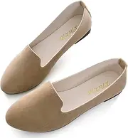 [TN TANGNEST] Slduv7 Women Pointed Comfortable Flat Ballet Shoes