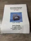 Karen Benson Miniature Dollhouse Furniture 1/4” Scale Kit Adirondack Chair