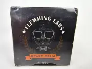 Flemming Labs Beard Balm 2 Oz Sealed, 100% Natural, Shea Butter, Beewax, Organic