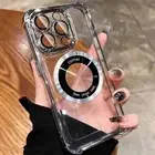 Luxury Shockproof Magnetic Case for iPhone 16 15 14 13 12 11 Pro Max Plus Cover