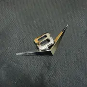 1x Chrome V8 Silver Metal Emblem Sticker Badge Decal Engine Sports Turbo Vehicle (for: Renault)