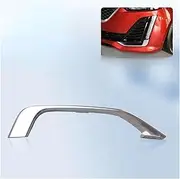 TDTAPN Compatible for Cadillac CT5 Front Bumper Anti-Fog lamp Frame Cover Sports Model Fog lamp Frame Decorative Strip Bright Strip auto Parts(Left)