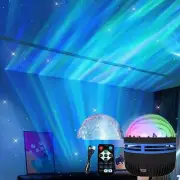 Ocean Wave Projector Light Projector with Remote Control Night Light