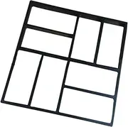 MERRYHAPY Plastic Pavement Mould 8-Grid Stepping Stone Mold Concrete Cement Mould for Garden Path
