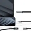 Adam亞果元素 CASA H180 USB-C to 4K 60Hz HDMI 轉接線含PD 100W快速充電