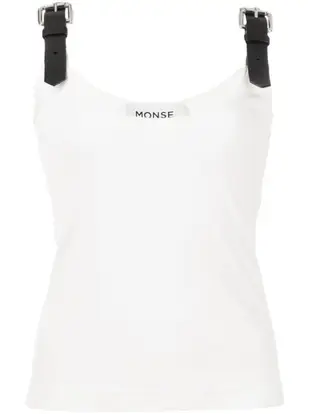 buckle-fastened vest top