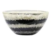 Black Tourmaline & Clear Quartz Orgone Bowl - 3" Inches
