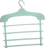 Cabilock Scarf Hanger Coat Hanger Multi-Layer Pp Tie Rack Plastic Hangers