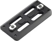 MLOK Arca Rail Tripod Mount Adapter, for Rifle Ballhead 3.15 in, Black