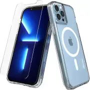 NEW Pelican Protection Pack Clear Magsafe Case + Screen Protector iPhone 13 Pro