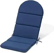 Crestlive Products Adirondack Chair Cushion, Outdoor Rocking Chair Cushion Waterproof Fade Resistant 50x19.6x2.3 Inch, High Back Patio Replacement Cushion, Navy