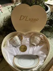 D'Lusso Designs Espresso/Cappuccino Set NIB
