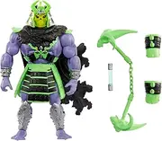 Motu Origins Turtles of Grayskull Skeletor Articulated Action Figure, Teenage Mutant Ninja and Masters of the Universe Crossover with Accessories, HTH14