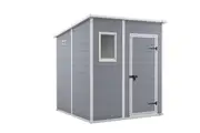 Keter Manor Pent 6x6 Garden Shed - Grey (1.8 x 1.8m)