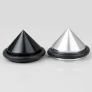 4pcs 33mm Aluminium Alloy Speaker Spike Base Pad Amplifier Isolation Stand Feet