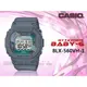 CASIO手錶專賣店 時計屋 BLX-560VH-1 BABY-G 復古衝浪女錶 橡膠錶帶 玄鐵灰 潮汐圖 防水200米