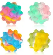 Push Popper Fidget Ball Sensory Toy [Brand New/Sealed]
