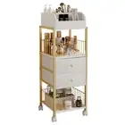 Makeup Organizer Cases Floor Cart Large Skincare Organizers St Drawers Vanity
