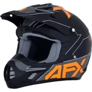 Afx FX-17 Graphics Helmet (Medium, Black/Orange)