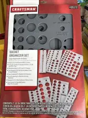 CRAFTSMAN Tool Ratchet Socket Set Organizer Divider Standard/Metric 9-65172