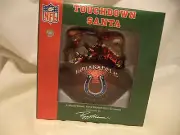 Colts Ornament NFL Touchdown Santa Indianapolis Colts NIB