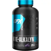 EFX SPORTS Kre-Alkalyn pH Correct Creatine Pre Workout, 240 Capsules