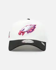 [New Era] New Era Philadelphia Eagles 'Neon Nights' 9forty Snapback Chrome/black - Size ONE ONE Chrome/Black