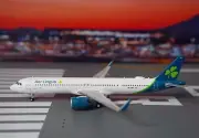 GeminiJets Aer Lingus for Airbus A321neo EI-LRA 1/400 DIECAST plane Pre-builded
