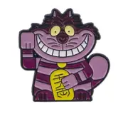 Alice in Wonderland enamel pin - Cheshire Cat to cosplay as Maneki-neko