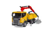 Bruder 1:16 Scania Super 560R Construction Truck With Crane Set Kids Toy 3+