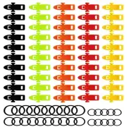 10 Pcs Fishing Lures Keeper Replacement Fishing Rod Hook Holders Baits Hanger