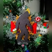 NWT Bigfoot Ornament Cupcake Sasquatch Cryptid Mythical PNW Creature Christmas
