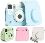 FUJI Mini SE Case Bag PU Leather Strap Cover For Fujifilm Instax Mini SE Camera