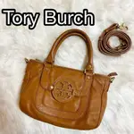 TORY BURCH 手提包 兩用 AMANDA 皮革 日本直送 二手