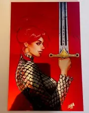 IMMORTAL RED SONJA #2 DAVID NAKAYAMA Virgin METAL Variant | NM