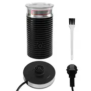 New Automatic Hot and Cold Milk Froth Machine Home Cappuccino Coffee Maker Companion Milk Frother, E black
