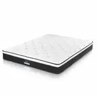 Double Size Mattress Euro Top Bed Bonnell Spring 21cm