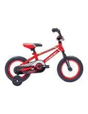 Cheetah Amigo 12 Inch Pedal Bike with Training Wheels in Red