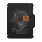 iPad Air 11-inch (M2/M3) Impact Folio Case Fighter Ship iPad Case