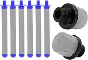 (2+6pack) Replacement Parts for Paint Sprayers (2+4Pack) Airless Spray Gun Filter Kit 288749 with 288716 Intake Suction Filter for SG10, SG20, SG Pro, SG2, SG3 Models - Heavy-Duty