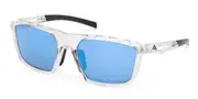 Adidas SP0111 26X Men's Sunglasses Clear Size 57