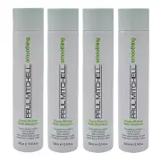 4 Pack Paul Mitchell Smoothing Super Skinny Daily Shampoo 10.14 oz Softens