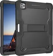 Tablet Protection Compatible with iPad Pro 12.9 5th Generation 2021 / iPad Pro 12.9 Inch 4th Gen 2020 / iPad Pro 12.9" 3rd Gen 2018 Protective Cover Rugged Stand Shockproof Protective Cover Suitable C