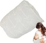Nursing Arm Pillow, Cradle Nursing Arm Pillow, Soft Comfortable Washable Pillow with Arm for, Breastfeeding, Travel, Mom, Kids