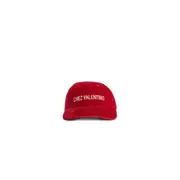 [VALENTINO] Chez Valentino Corduroy Cap Red