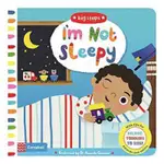 羊耳朵書店*遊戲書/BIG STEPS硬頁操作遊戲書THE BIG STEPS: I’M NOT SLEEPY我不想睡覺