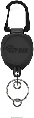 KEY BAK SideKick Retractable Key Chain Badge Reel Belt Clip Side Kick USA KEYBAK